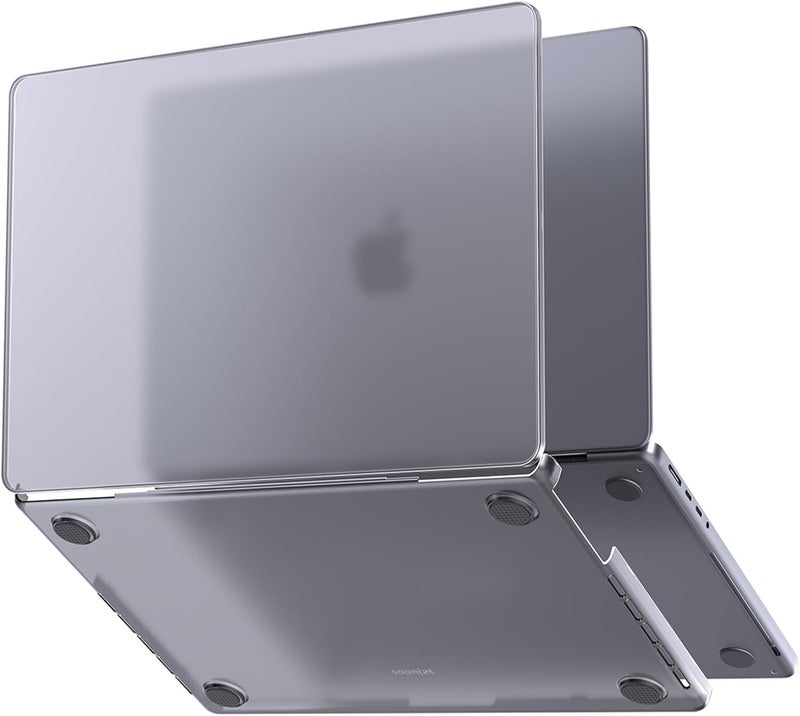 soonjet for MacBook Pro 14 inch Case | M5 M4 M3 M2 M1 Pro/Max 2025-2021 | 100% Match Official Color | Protective Hard Shell Laptop Cover | Space Gray Clear - Image 1